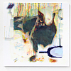 Condensing-treat-wombat Acrylic on canvas, 60x60cm